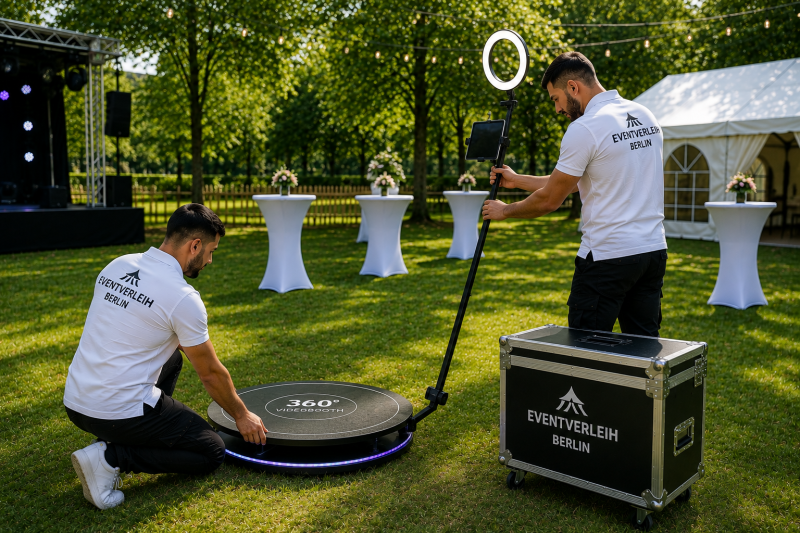 360 Grad Videobooth mieten in Berlin